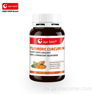 Kurkuma Curcumin 90 Kapseln Gelenkunterstützung